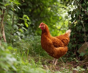 Jubilee orpington, in the wild