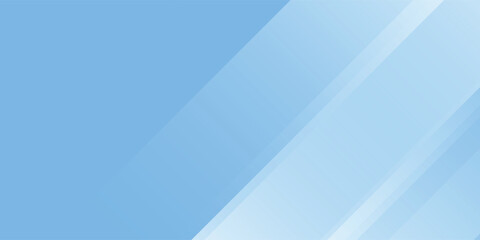 banner background blue gradations shape white abstract background. vector illustration texture concept
