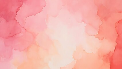 Fototapeta premium Soft Blush of Watercolor, An Artistic Abstract for Tender Thoughts and Serene Moments