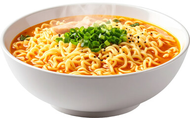 Ramen Bowl icon isolated on transparent background. PNG