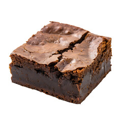 Decadent Chocolate Brownie with Cracked Surface