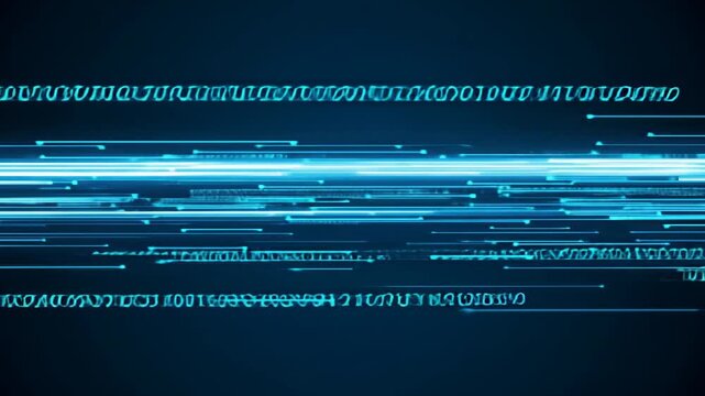 Abstract digital lines technology background