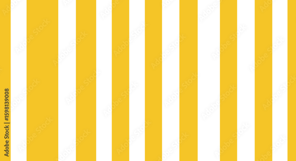Poster yellow vertical stripe pattern background with bold geometric design