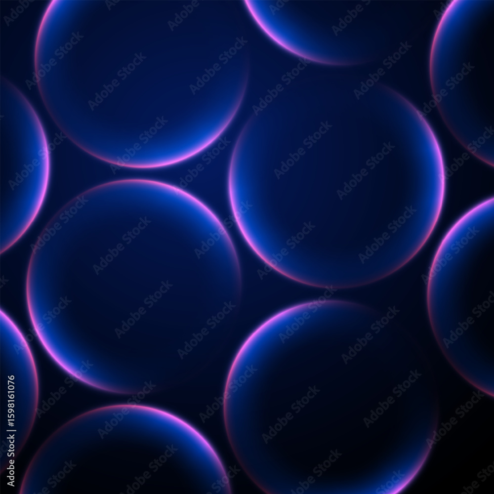 Aufkleber abstract circle shine light effect background. curve light effect of line. abstract luxury light vec