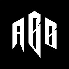 Modern and creative ABB lettermark designed for a technology brand. Ideal for digital, corporate, or tech-focused identity. Includes vector format, icon, and stylized alphabet design.