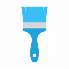 Creative Painting Brush Vector Symbol

