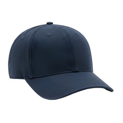 Fototapeta premium Isolated Photo of a Simple Dark Blue Baseball Cap