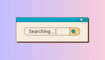 Eyecatching and colorful UI element for contemporary web and application design projects