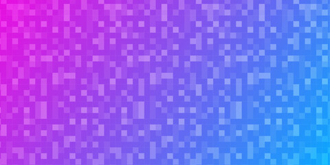 Pixel background .Gradient blue background. Geometric texture squares. Vector illustration.