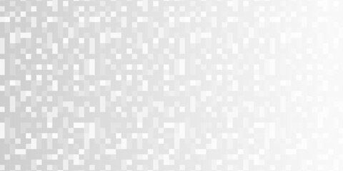 Pixel white background .Gradient blue background. Geometric texture squares. Vector illustration.