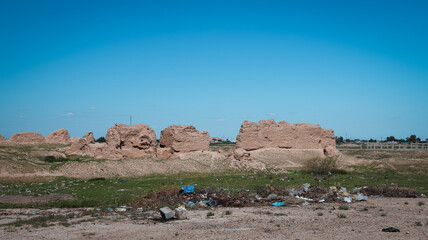Historic ruins of Samarra reveal ancient architecture in Iraqs landscape