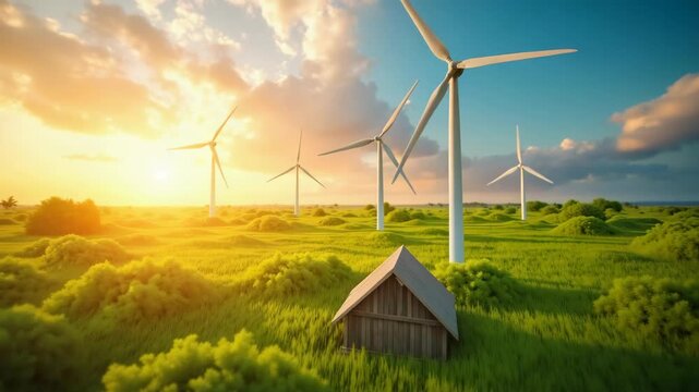 Renewable energy-based green businesses can limit climate change and global warming..