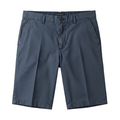 Isolated Photo of Blue Shorts on Transparent Background