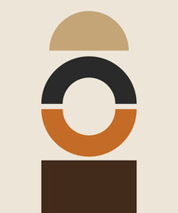 Abstract geometric minimalsm design vector