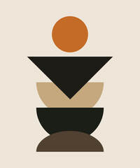 Abstract geometric minimalsm design vector