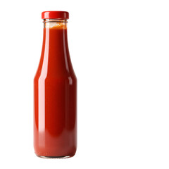 Isolated Photo Ketchup Bottle On Transparent Background