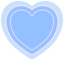 Colorful Heart Cute Decoration