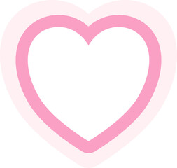 Colorful Heart Cute Decoration