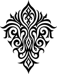 Fototapeta premium Tribal Phoenix and Celtic Knot Symbol Set