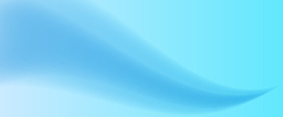 Abstract Light Blue Wave Background