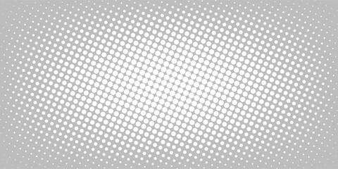 Dotted gradient vector illustration, white and black halftone background, horizontal seamless dotted lines, monochrome dots texture backdrop, retro effect. modern