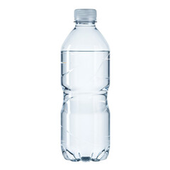 Fototapeta premium Isolated Realistic Photo of Water Bottle With White Cap