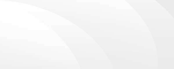 White geometric abstract background overlap layer on bright space with lines effect decoration. Modern graphic design element circles style concept for banner.