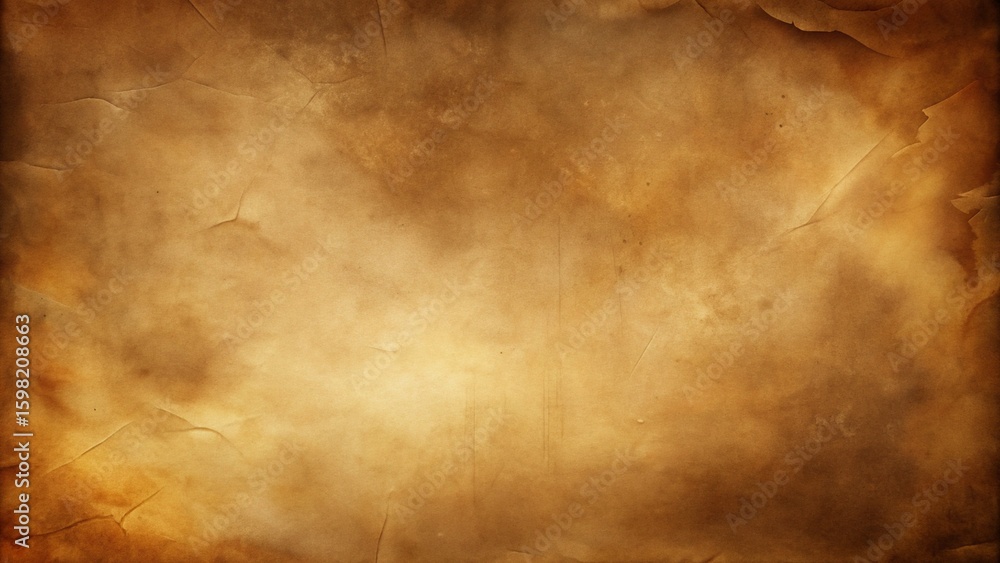 Aufkleber aged vellum texture with soft stains and minimal gradient