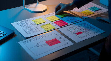 Innovative Ux Designer Crafting User Experience Mobile Application Development Strategy