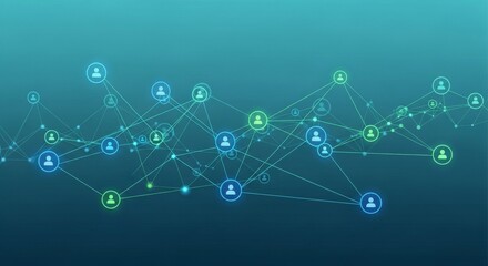 Interconnected network of people and data