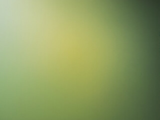 Soft abstract gradient background. Blurred, smooth green and yellow wallpaper for a modern, minimal, and fresh design.