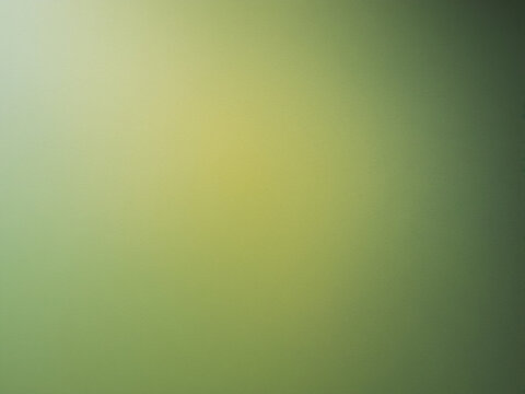 Soft abstract gradient background. Blurred, smooth green and yellow wallpaper for a modern, minimal, and fresh design.