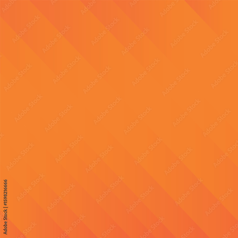Poster abstract orange gradient colored background with diagonal stripes. vector geometric minimal pattern.