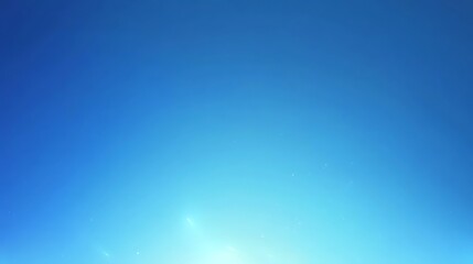 Sparkling Starfield Under Clear Blue Gradient Sky Creating a Calming Backdrop