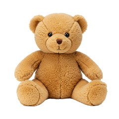 Fototapeta premium Isolated Plush Teddy Bear on Transparent Background