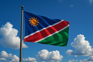 flag of Namibia