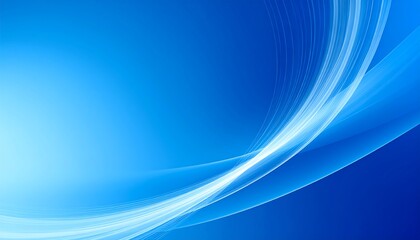 Abstract Blue Swirling Background with Glowing White Lines Dynamic Curves Smooth Gradient Elegant Design Modern Style Clean Minimalist Aesthetic Perfect for Website or Presentation