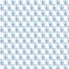 seamless pattern with snowflakes