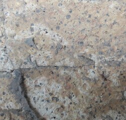 Stone Surface Rough Textured, Grey Brown Black, Abstract Background Or Material