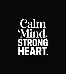 Obraz premium Minimalist Inspirational Wellness Quote Poster