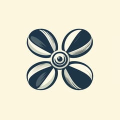 fan propeller illustration 