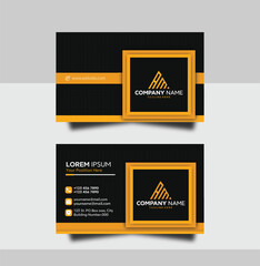Simple Company Business Card Design