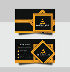 Simple Company Business Card Design