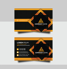 Simple Company Business Card Design