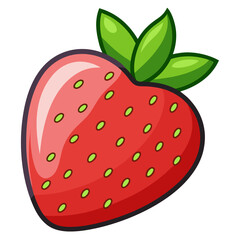 strawberry vector illustration