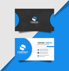 Simple Company Business Card Design
