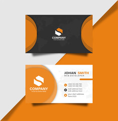 Simple Company Business Card Design