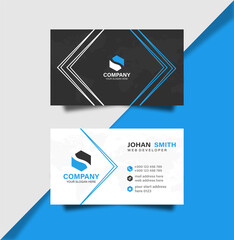 Simple Company Business Card Design