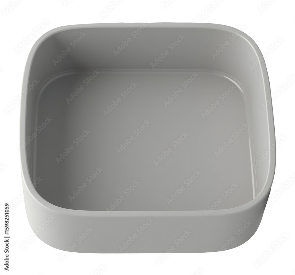 Aufkleber grey container look simple and clean, with soft shadow and clear surface