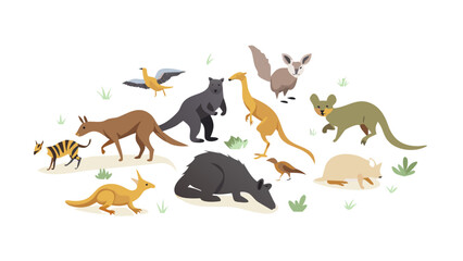 australian-wildlife-kangaroo--koala--emu--platypu (1).svg